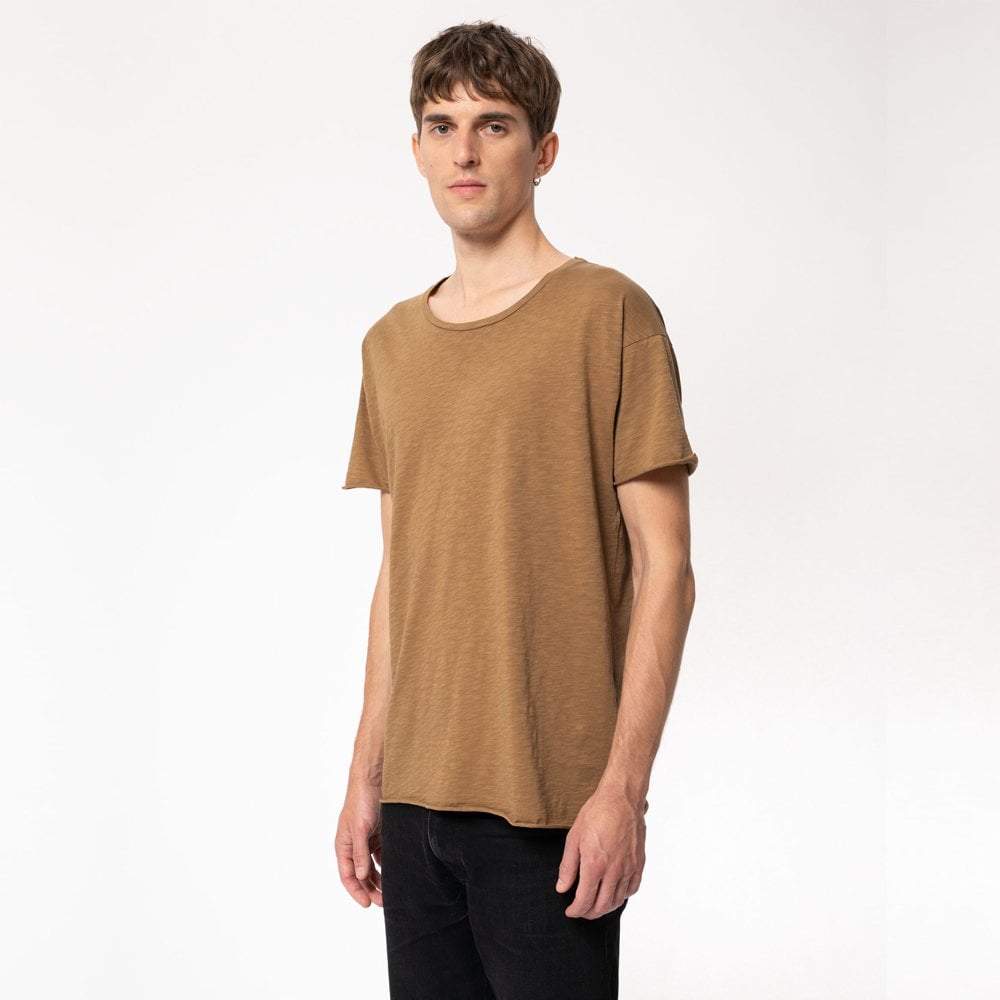 - Roger - Jersey T-shirt - Tan