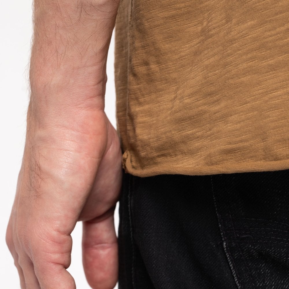 - Roger - Jersey T-shirt - Tan