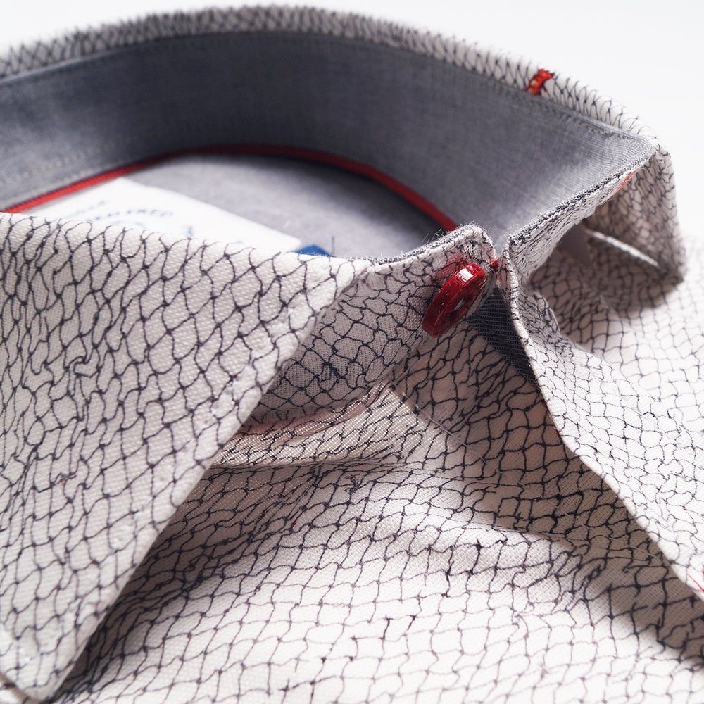 A Lobster Print Shirt - White