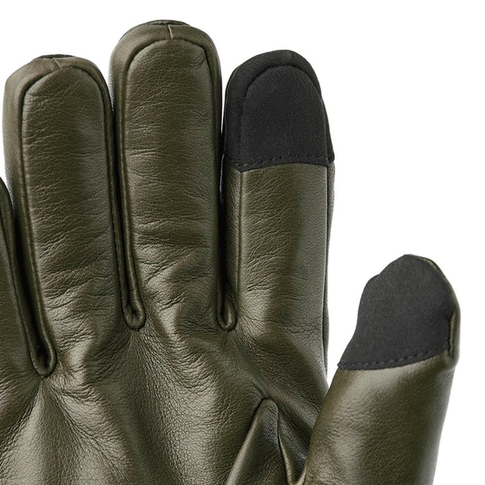 Hestra John - Leather Primaloft Gloves - Green
