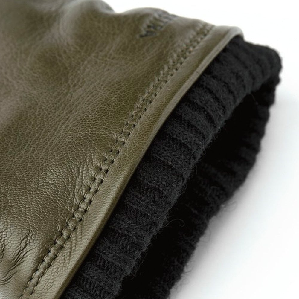 Hestra John - Leather Primaloft Gloves - Green