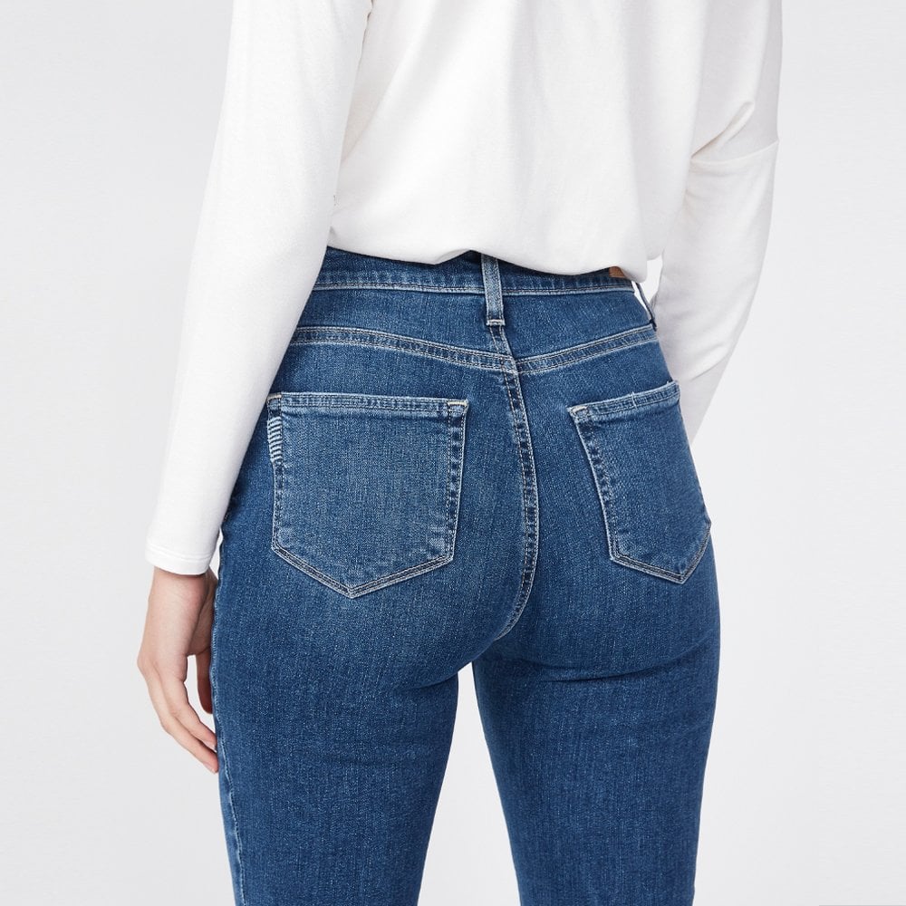 - Margot - High-Rise Ankle Skinny Jeans - Blue