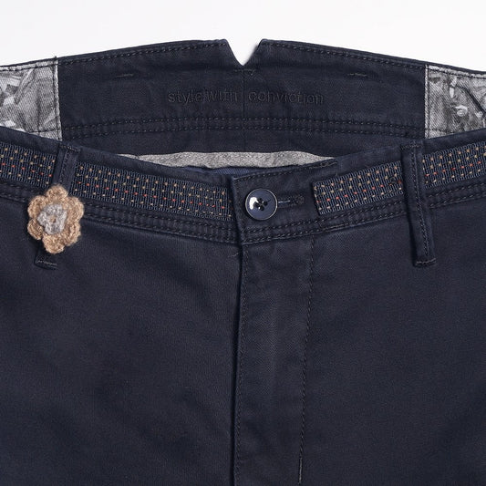 - Apus - Slim Super Stretch Chino - Navy