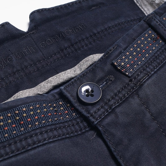 - Apus - Slim Super Stretch Chino - Navy