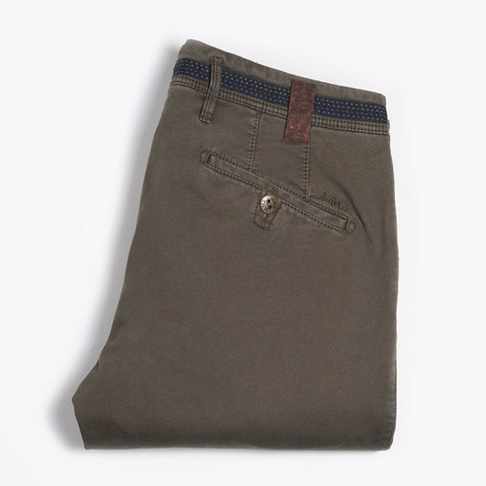 - Apus - Slim Super Stretch Chino - Green