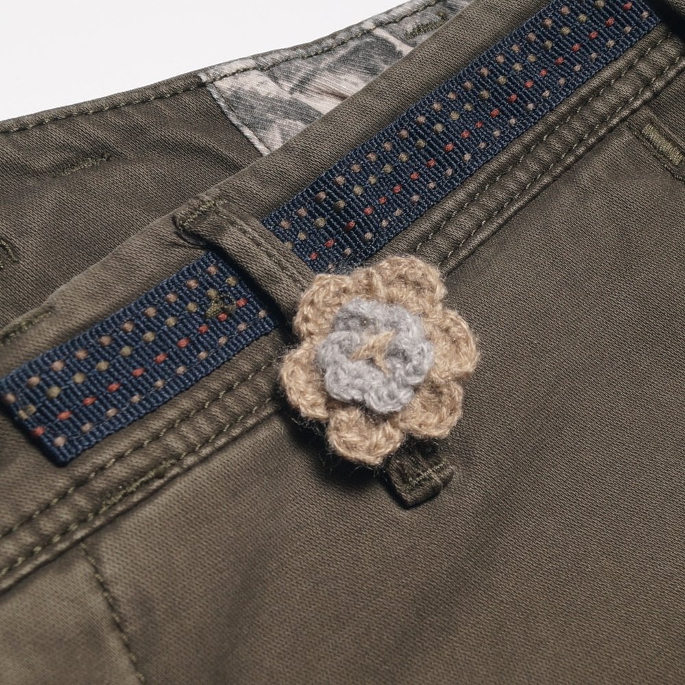 - Apus - Slim Super Stretch Chino - Green