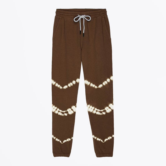 Kingston - Chevron Stripe Joggers - Brown