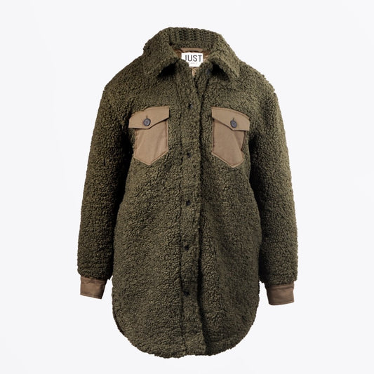 - Pocket Shirt Jacket - Green