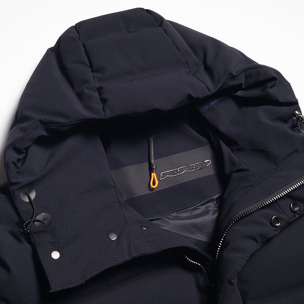 - Padded Down Eskimo Coat - Blue/Black