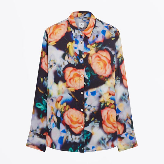 - 'Instant Rose' Print Shirt - Multi