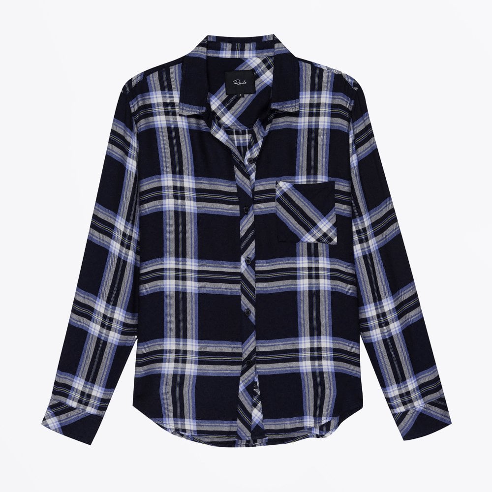 Rails Hunter - Check Shirt - Navy
