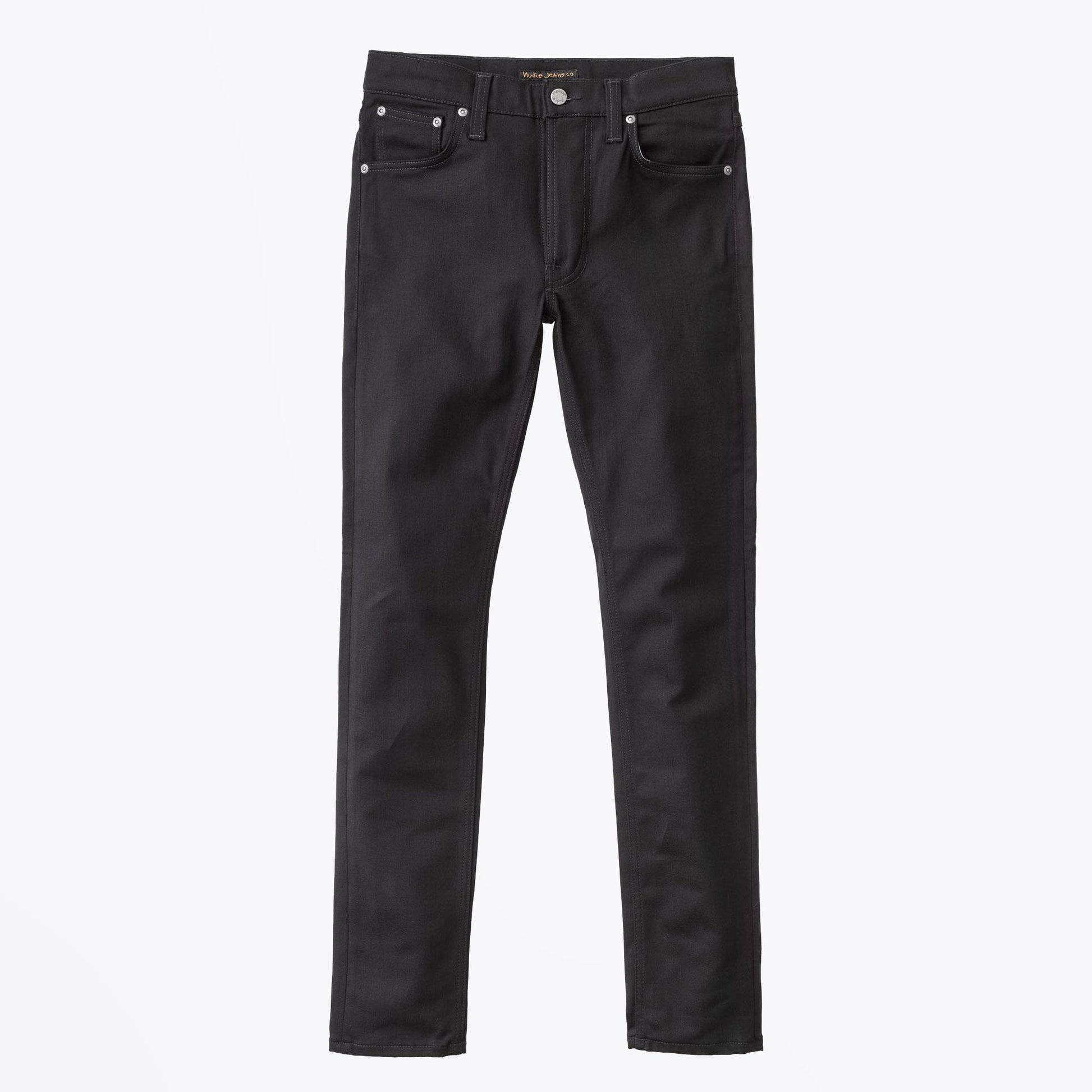 Nudie Lean Dean - Dry Ever Black Jeans - Black
