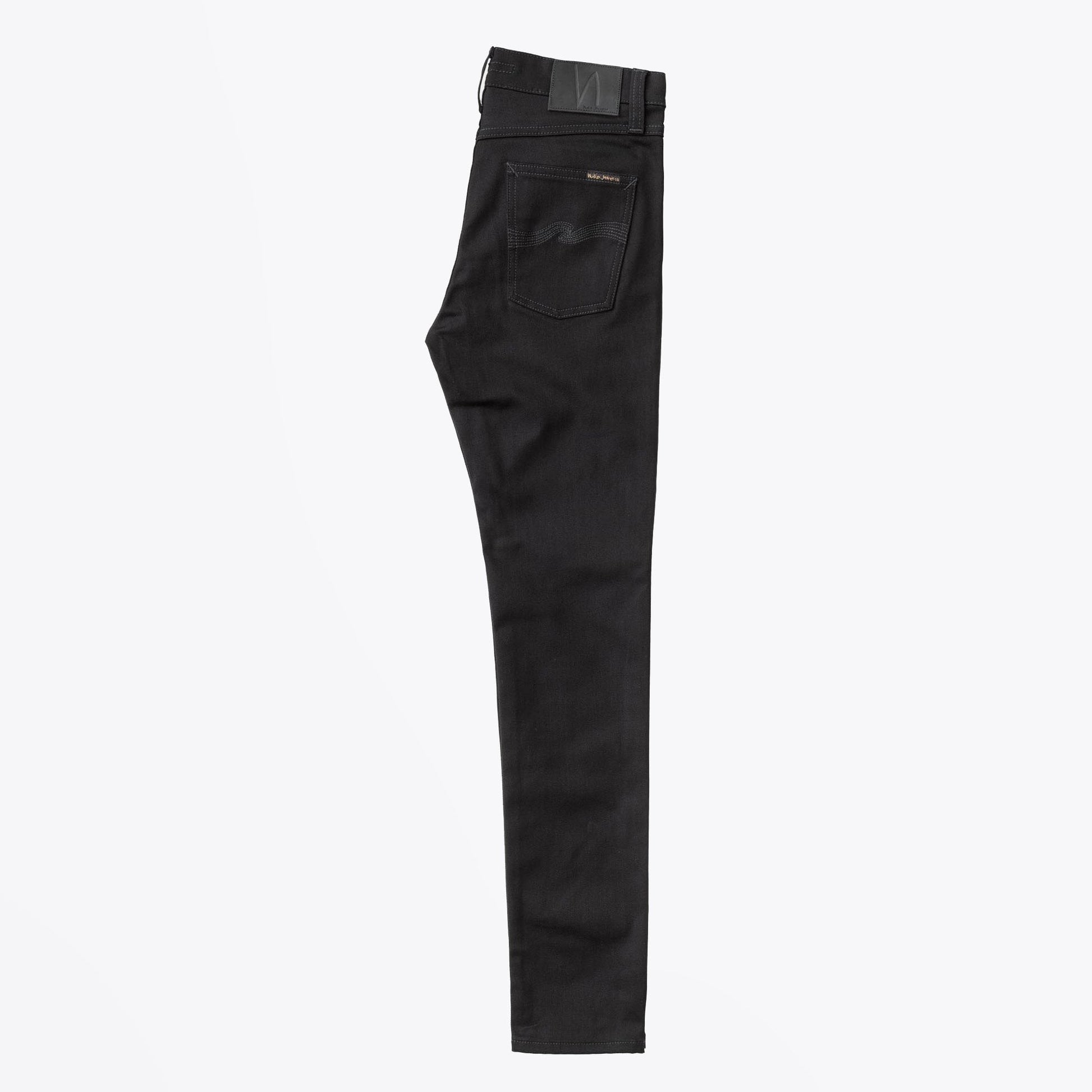 Nudie Lean Dean - Dry Ever Black Jeans - Black