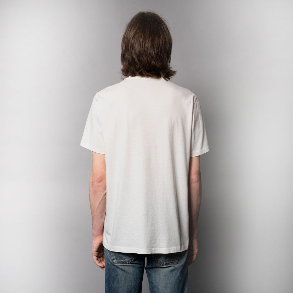 - Roy - Crew-Neck Logo Tee - White