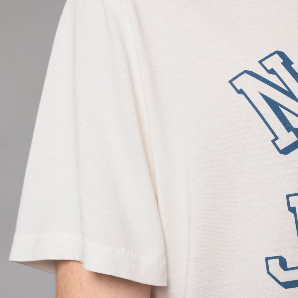 - Roy - Crew-Neck Logo Tee - White