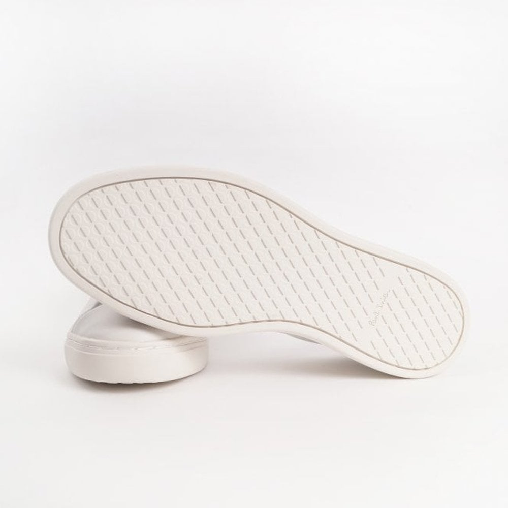 Paul Leather 'Lee' Heart Trainers - White