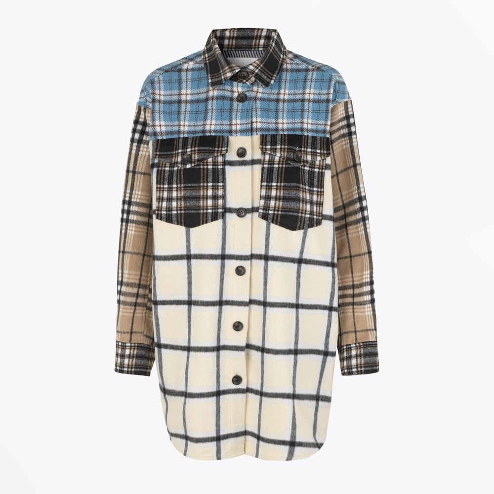 Munthe Neat - Plaid Shacket - Multi