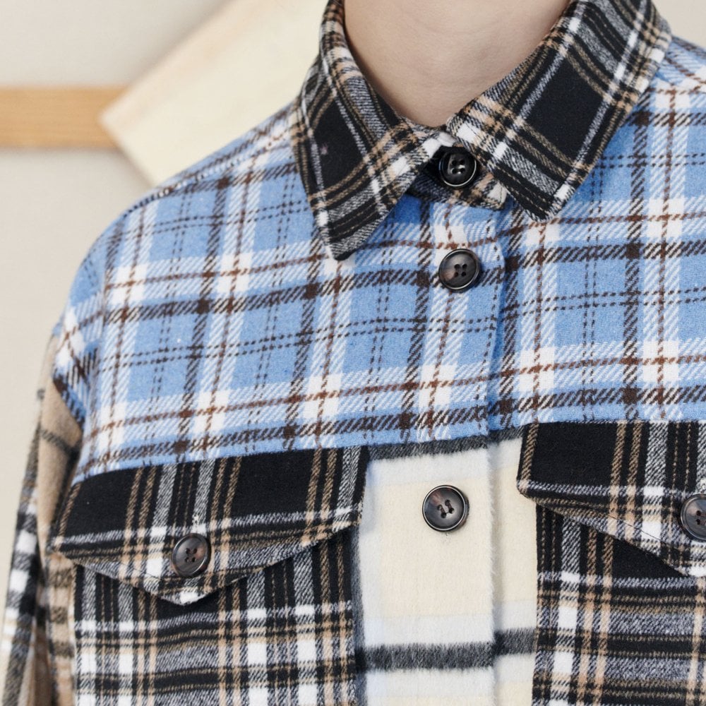 Munthe Neat - Plaid Shacket - Multi