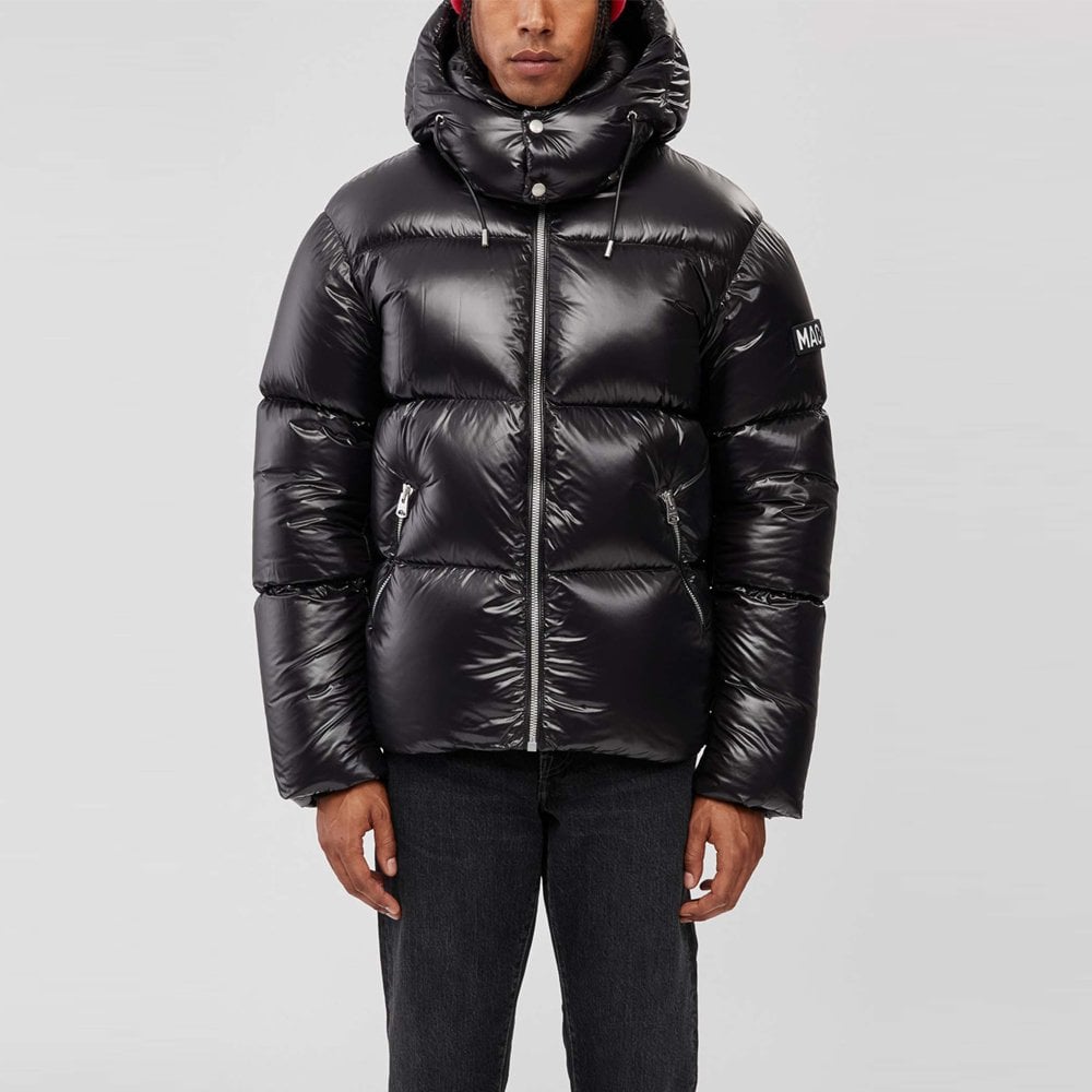 - Kent - Short Quilted Puffa Jacket - Black
