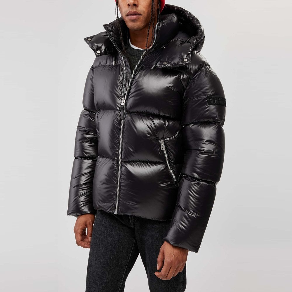- Kent - Short Quilted Puffa Jacket - Black