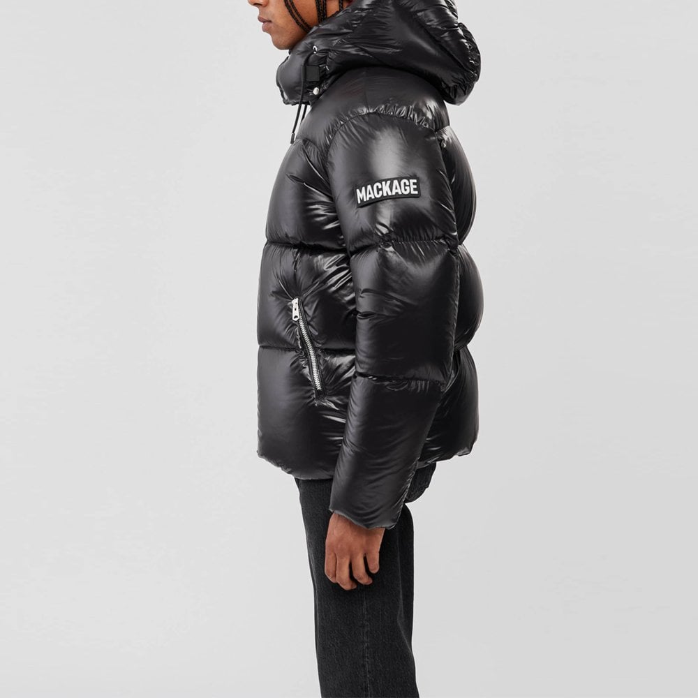- Kent - Short Quilted Puffa Jacket - Black