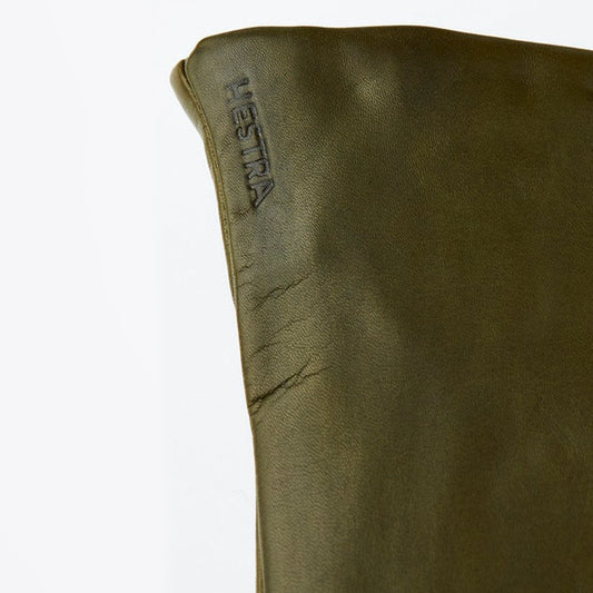 - Elisabeth - Leather Glove - Green