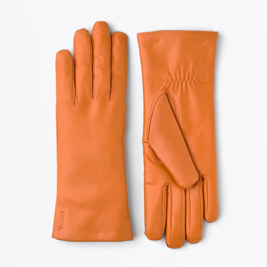 - Elisabeth - Leather Glove - Orange