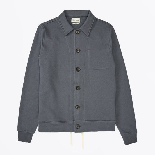 Kenmore - Jersey Cardigan - Dark Grey