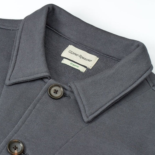 Kenmore - Jersey Cardigan - Dark Grey