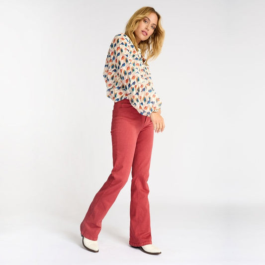 - 'Winks and Kisses' Print Top - Ivory