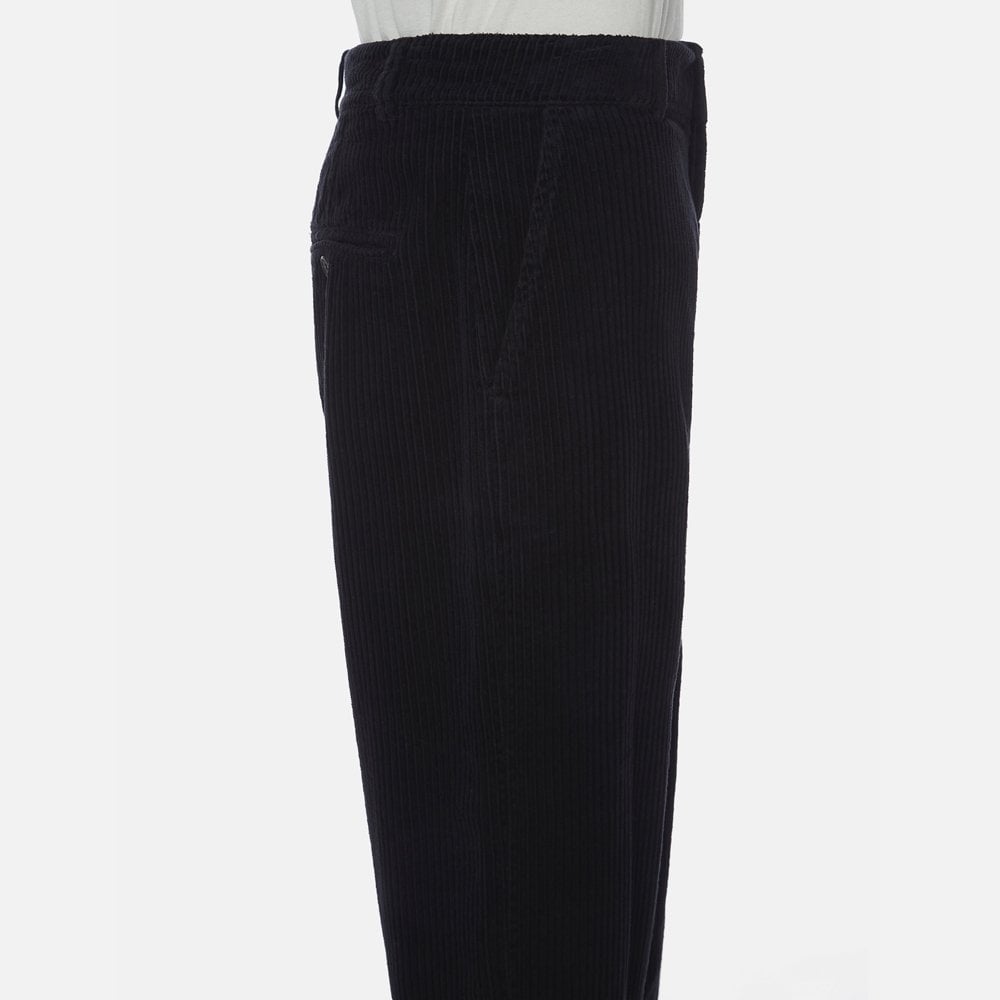 - Cotton Corduroy Chinos - Black