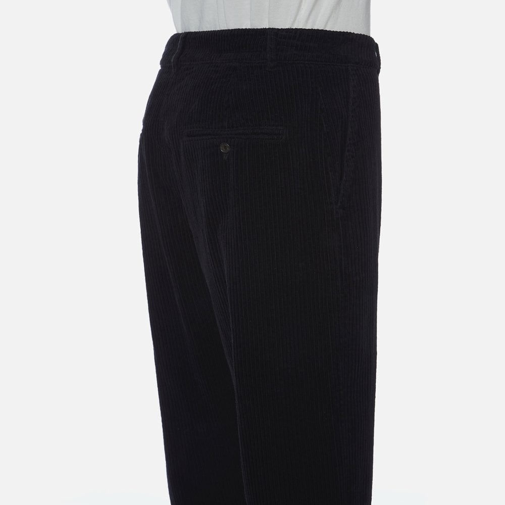 - Cotton Corduroy Chinos - Black