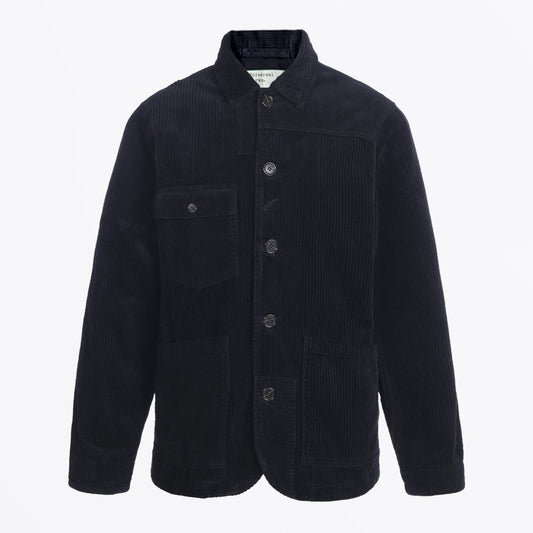 - Corduroy Bakers Jacket - Black