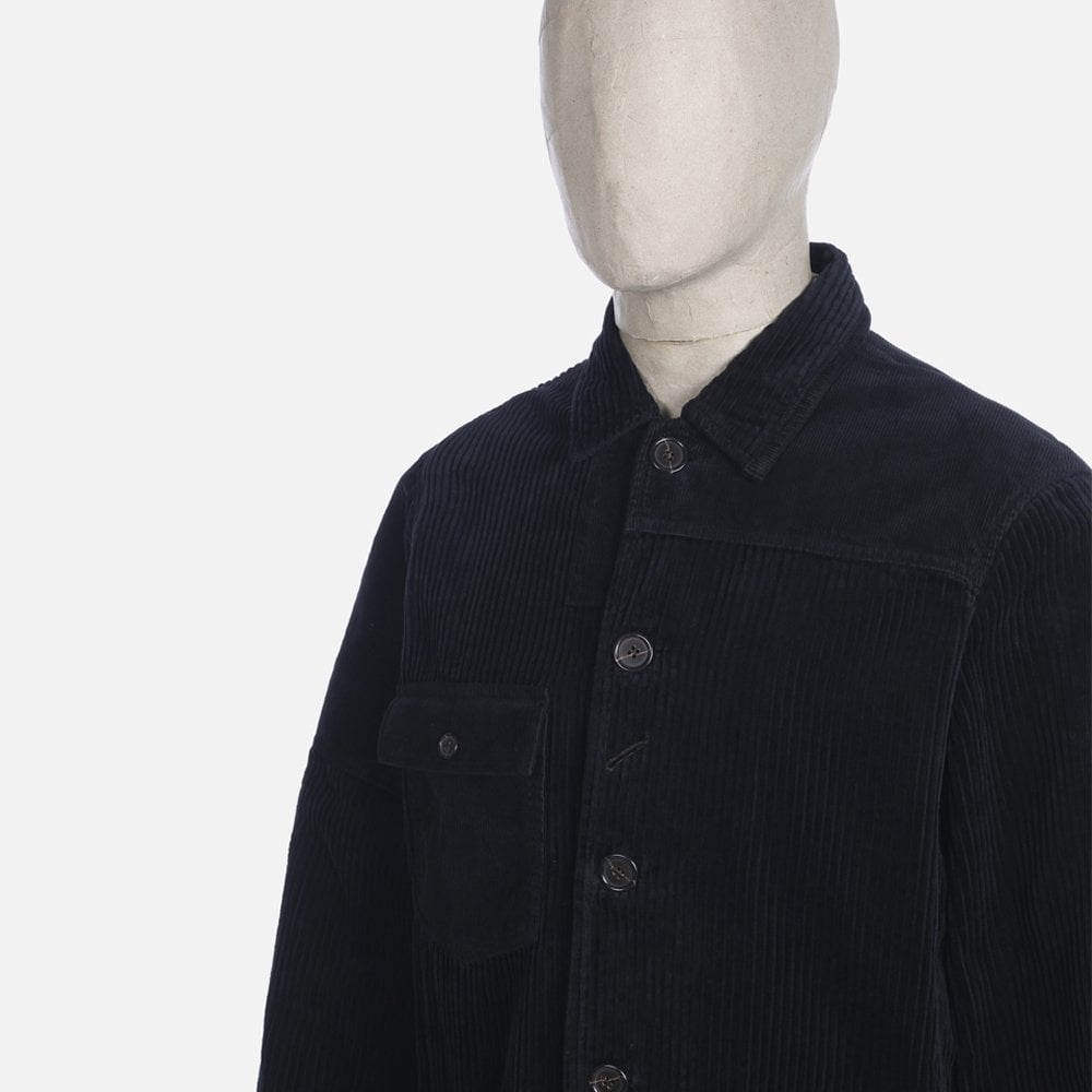 - Corduroy Bakers Jacket - Black