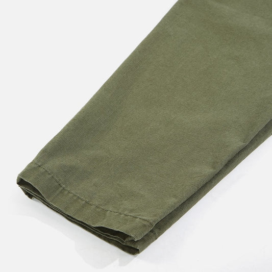 - Ripstop Pleated Track Pant - Green
