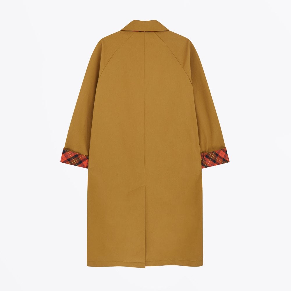 Mac Coat With Turn-Up Cuffs - Khaki