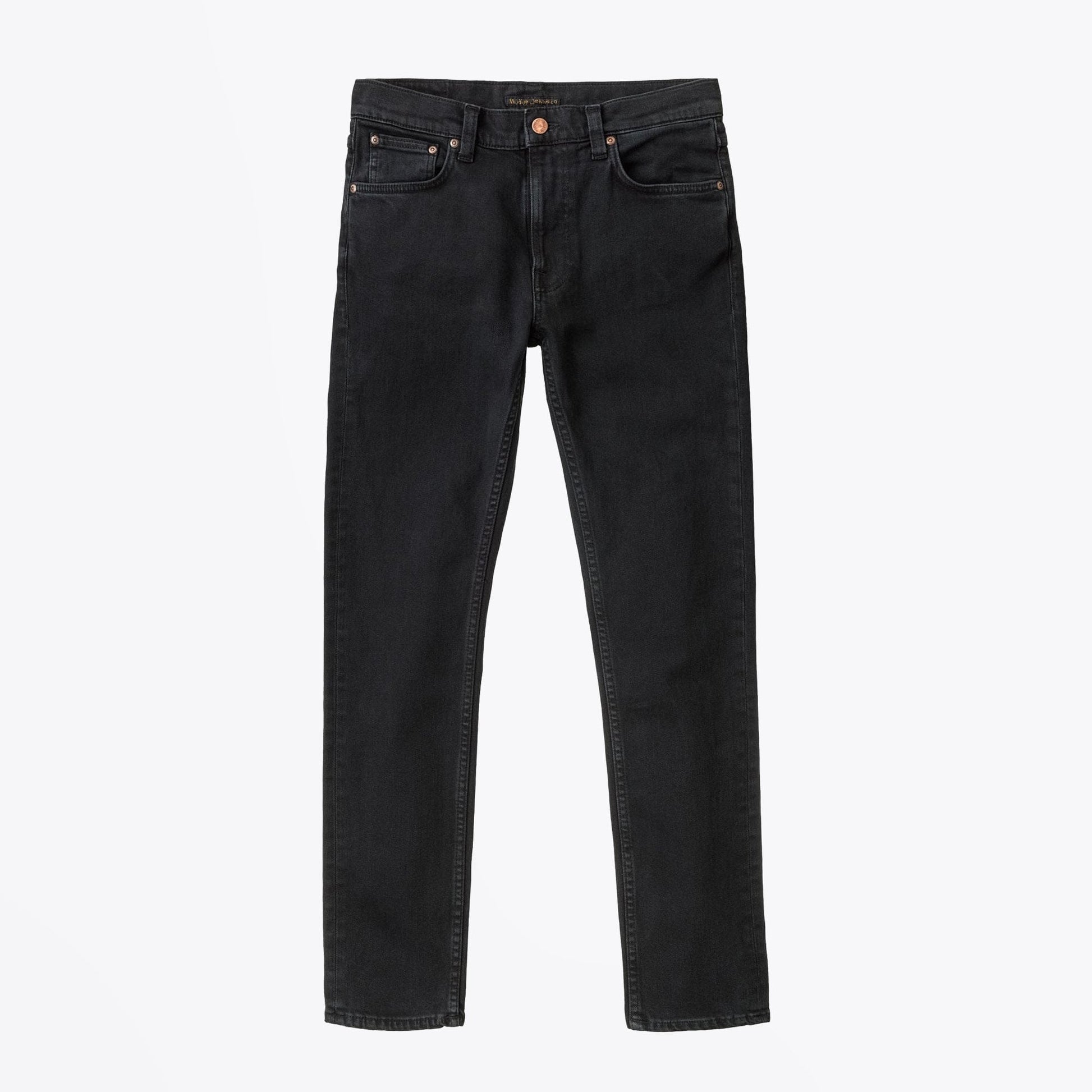 Nudie Lean Dean - Black Skies Jeans - Blue/Black