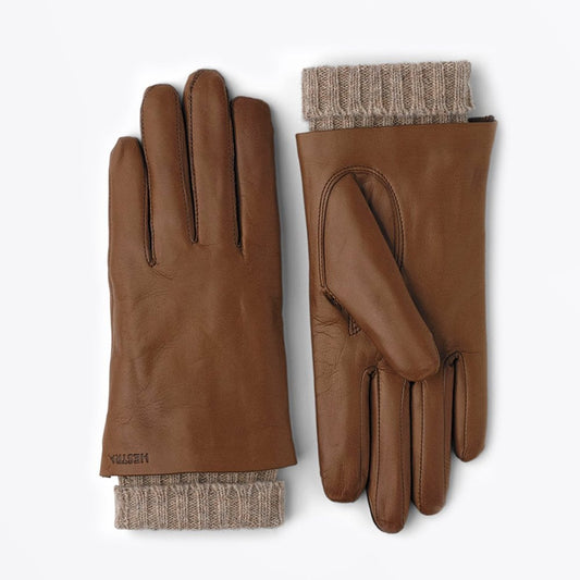 Megan - Leather Glove - Light Brown
