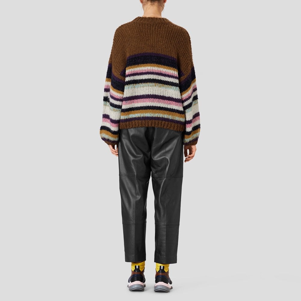 - Nalu - Stripe Wool Sweater - Multi