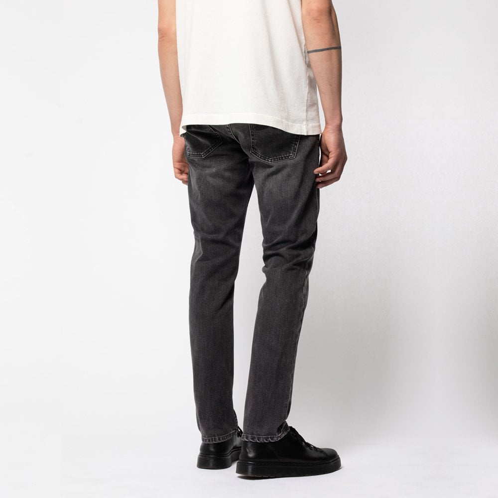 Nudie Lean Dean - Black Eyes Jeans - Black