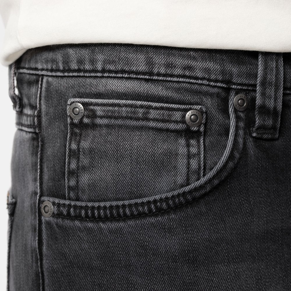 Nudie Lean Dean - Black Eyes Jeans - Black