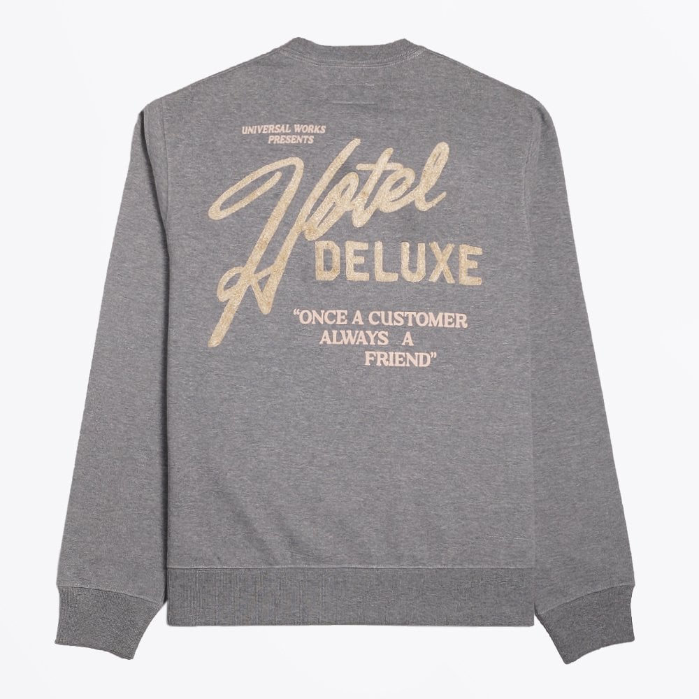 - Crew Neck Logo Sweatshirt - Grey