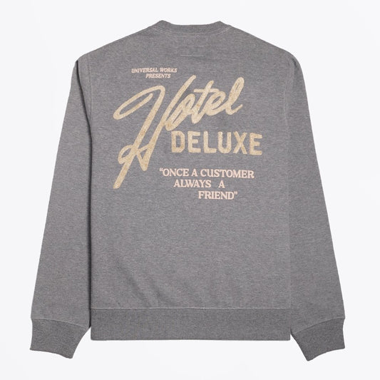 - Crew Neck Logo Sweatshirt - Grey