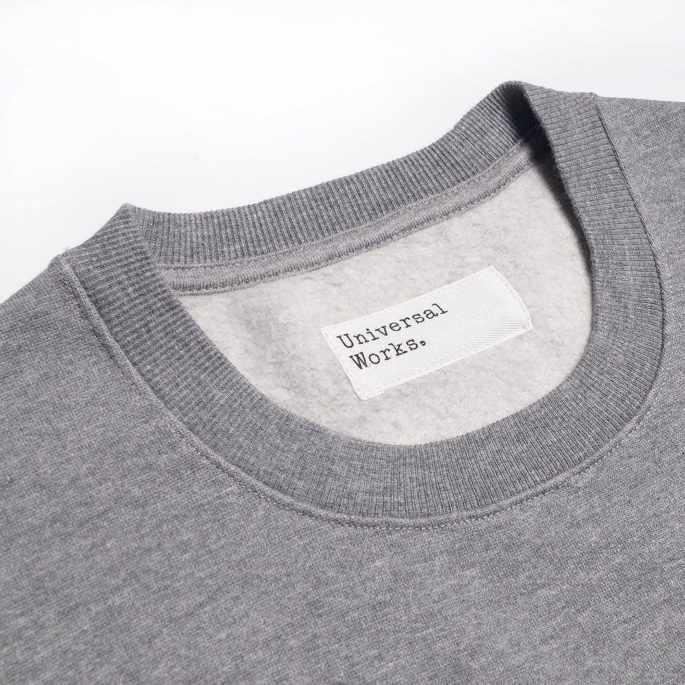- Crew Neck Logo Sweatshirt - Grey