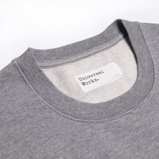 - Crew Neck Logo Sweatshirt - Grey