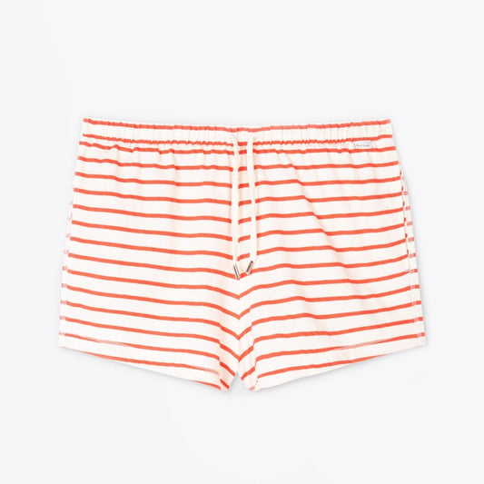 - Stripe Shorts - Off-White