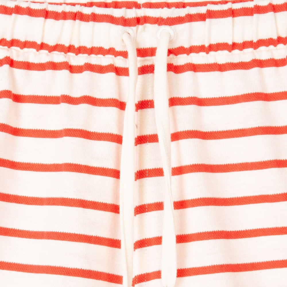 - Stripe Shorts - Off-White