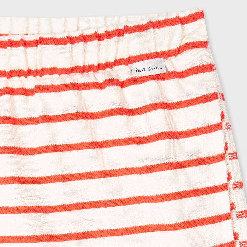 - Stripe Shorts - Off-White