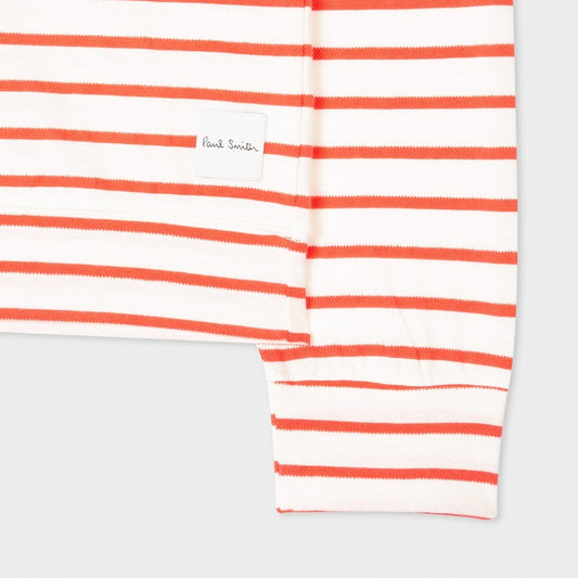 - Stripe Top - Off-White