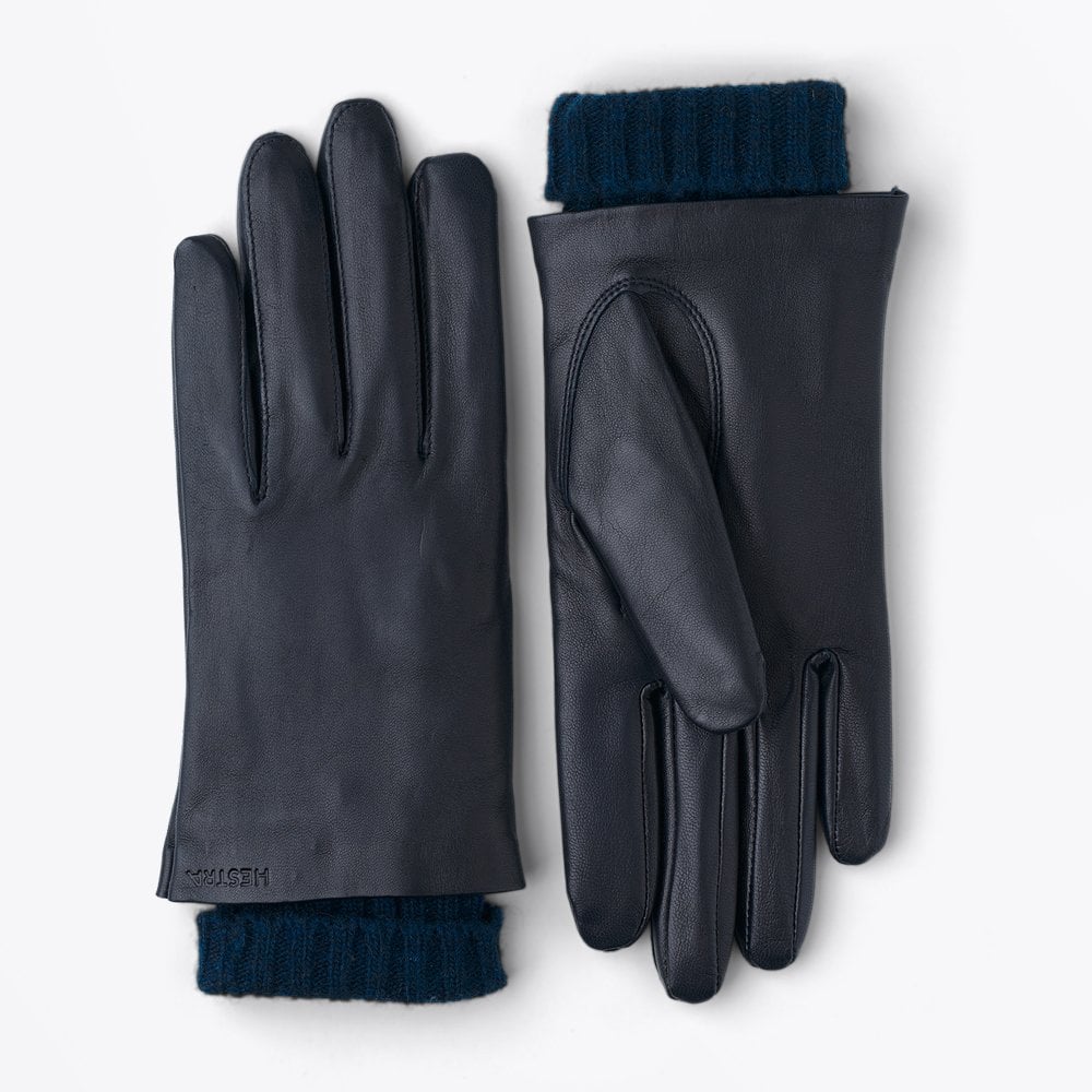Hestra - Megan - Leather Glove - Navy